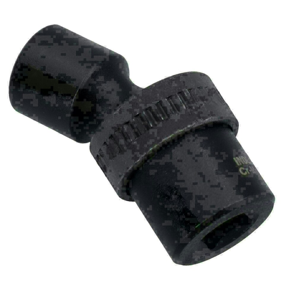 image 1 of 13mm 3/8in Drive Universal Swivel Wobble Metric Impact Shallow Socket