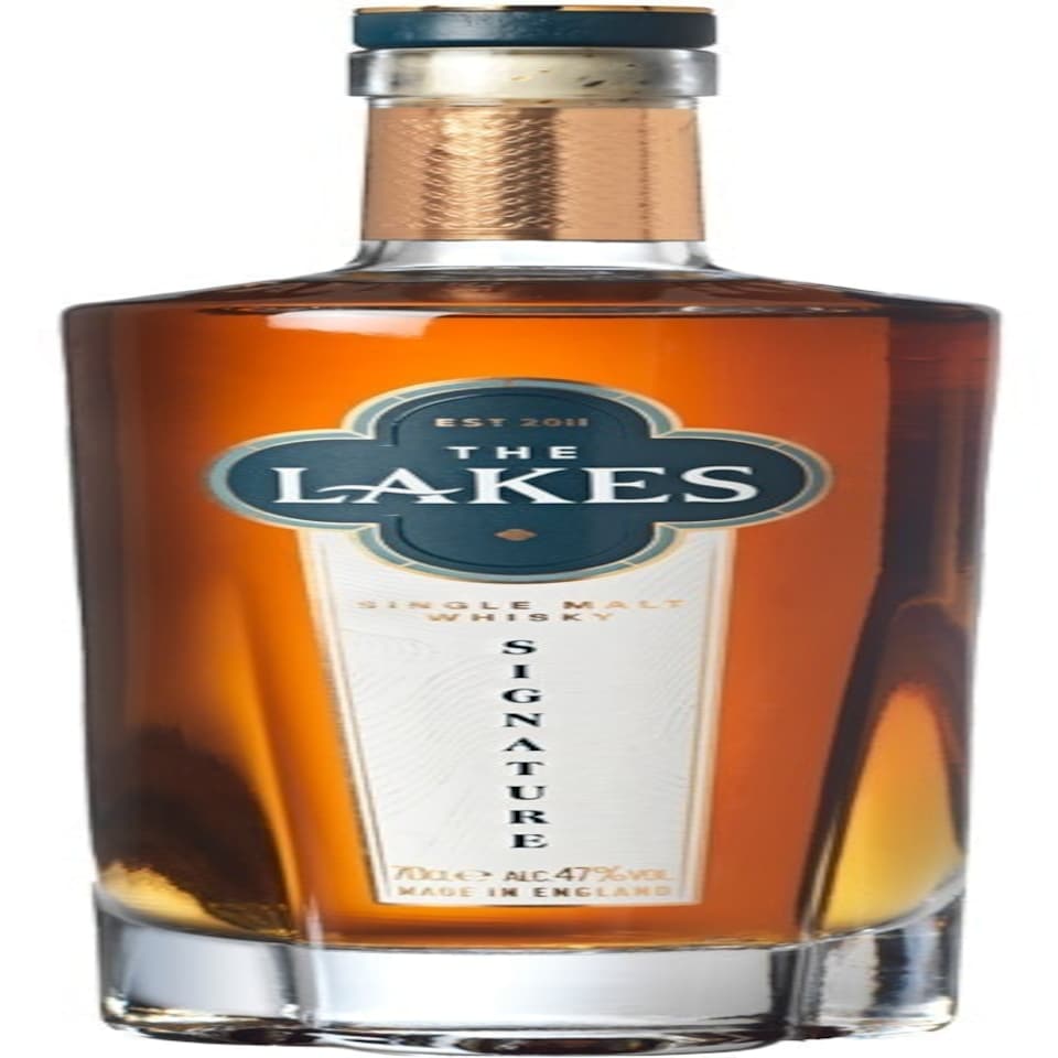 image 1 of Lakes Signature Single Malt Whisky And Dark Sea Salt Charbonnel Chocolates Box 70cl 47% abv