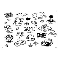 Game doodles (Placemat)