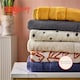 image 7 of Cosmo Living Supersoft Towels 100% BCI Cotton Cream | Natural | Bath sheet