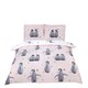 image 3 of Starry Penguins Polycotton Duvet Cover Set With Pillowcase | Blue | Single | 1