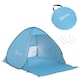 image 1 of Outsunny 2-3 Person Pop up Tent Instant Camping Tent Sun Shade Shelter Blue