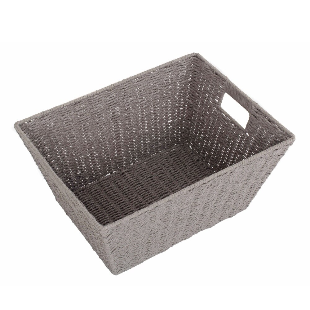 Large Grey Paper Rope Deep Tray - Tesco Groceries