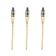 image 1 of Black Bamboo Torch Lanterns - Outdoor Garden Oil Patio Lights