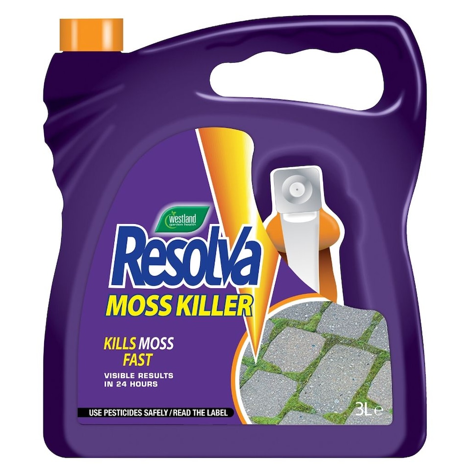 image 1 of Resolva Moss Killer Spray Ready-to-Use 3 Litre