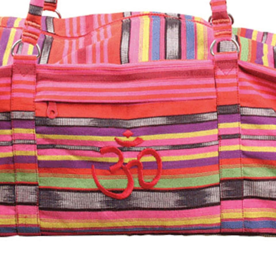 image 1 of Yoga-Mad Deluxe Yoga Kit Bag - Pink - One Size