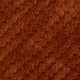 image 5 of OHS Luxury Honeycomb Waffle Warm Blanket, 200x240cm - Burnt Orange
