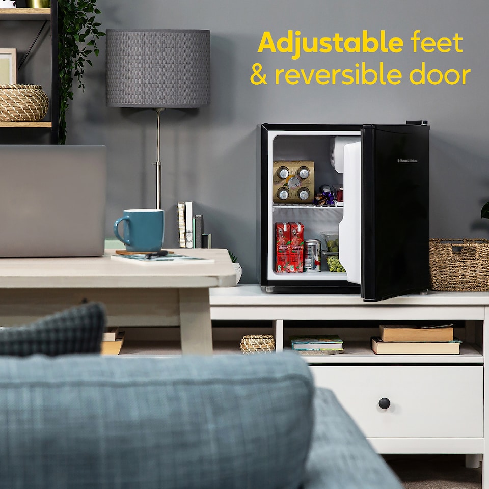 image 1 of Russell Hobbs RHTTF0E1B Black 43L Table Top Fridge