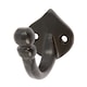 image 1 of Hammer & Tongs Arrow Head Hook - W35mm x H40mm - Black