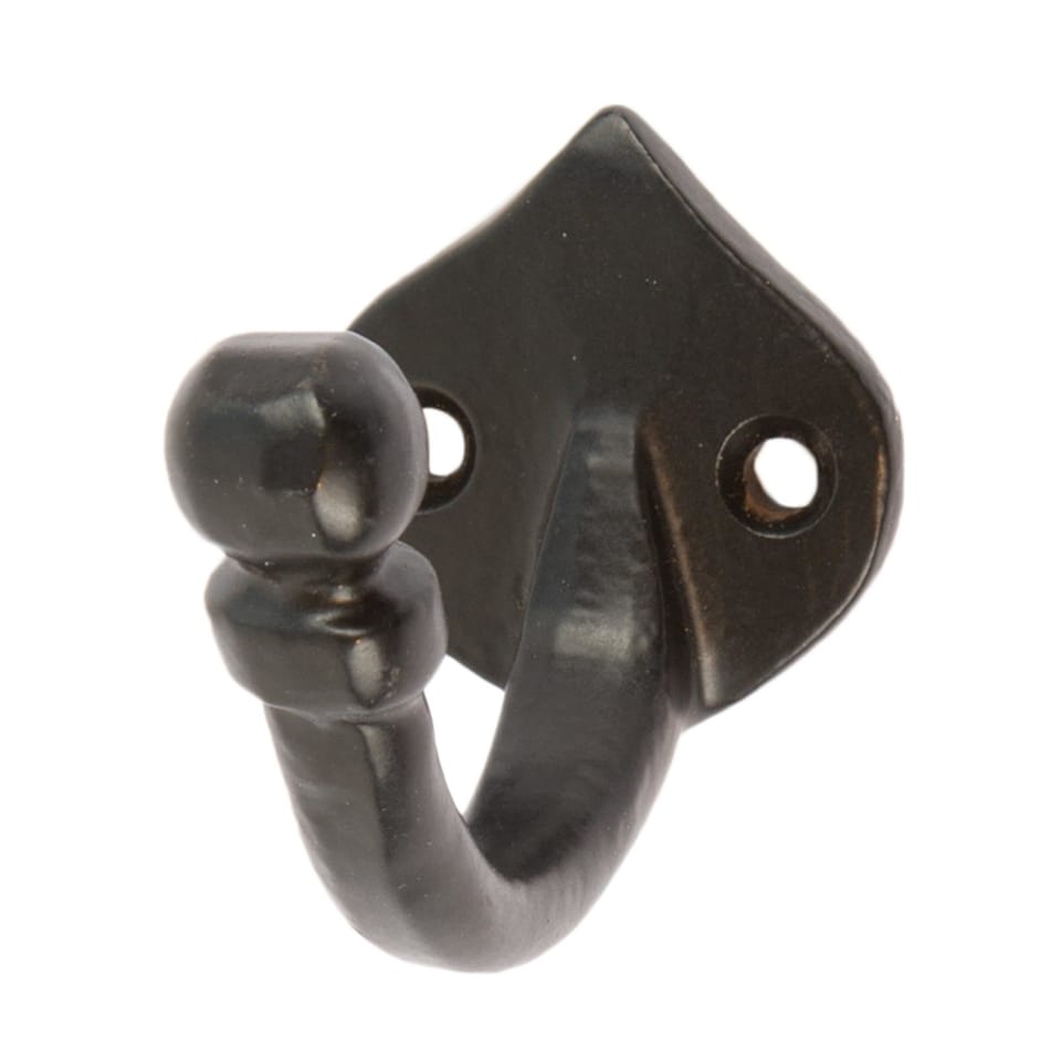 image 1 of Hammer & Tongs Arrow Head Hook - W35mm x H40mm - Black