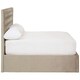 image 2 of Interiors By Premier Classic Mink Velvet Double Ottoman Bed, Elegant Button Tufted Bedroom Bed, Ottoman Stud Detailed Bed