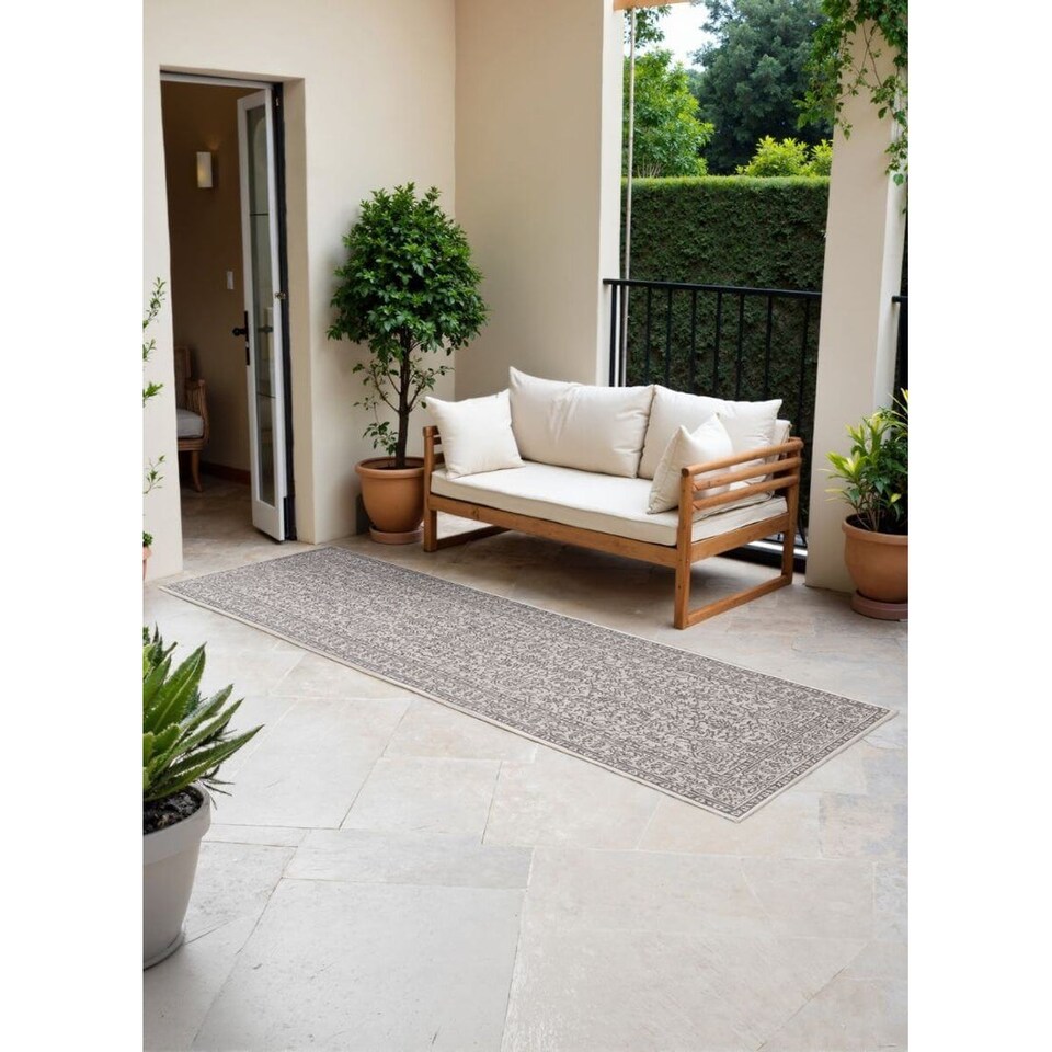 image 1 of The Rugs Kona Reversible Rug – Indoor Outdoor Flat Woven Polypropylene Low Pile