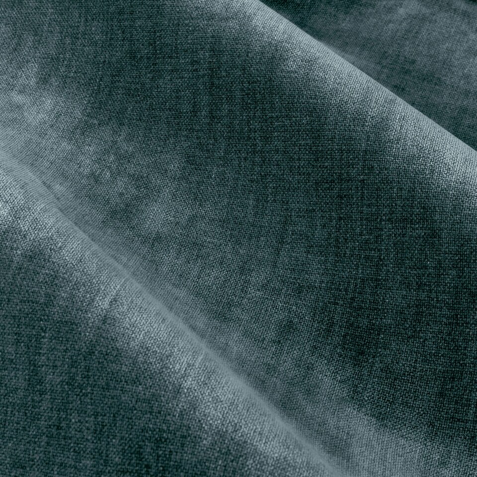image 1 of Yard Heavy Chenille Velvet Marine Pencil Pleat Curtains (W)229cm x (D)137cm Multi