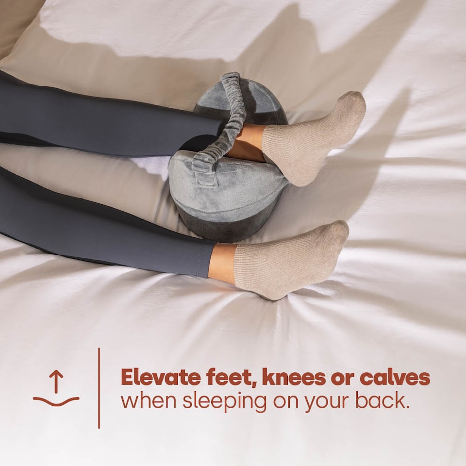 image 1 of Grey Leg Pillow