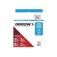 Arrow T50 Staples - Multi Colour - 1/4 inch / 6mm