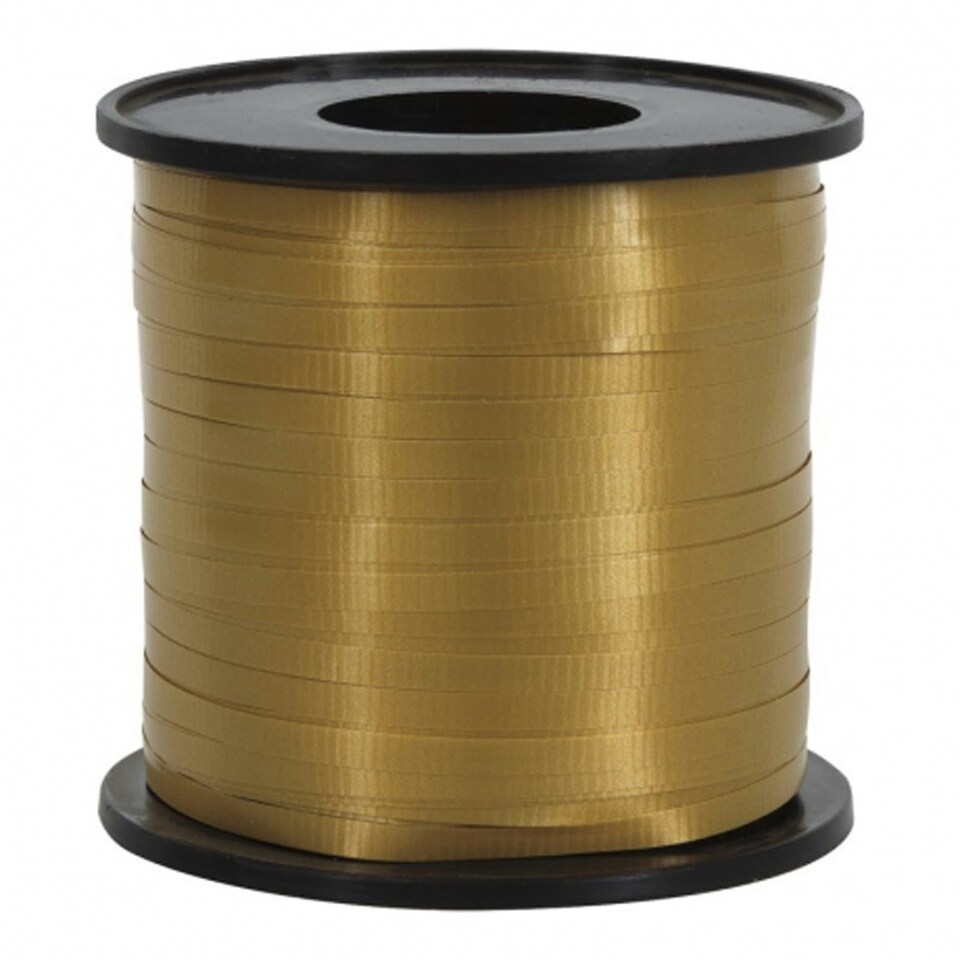 image 1 of Unique Party Metallic Curling Ribbon - Gold - 500yard