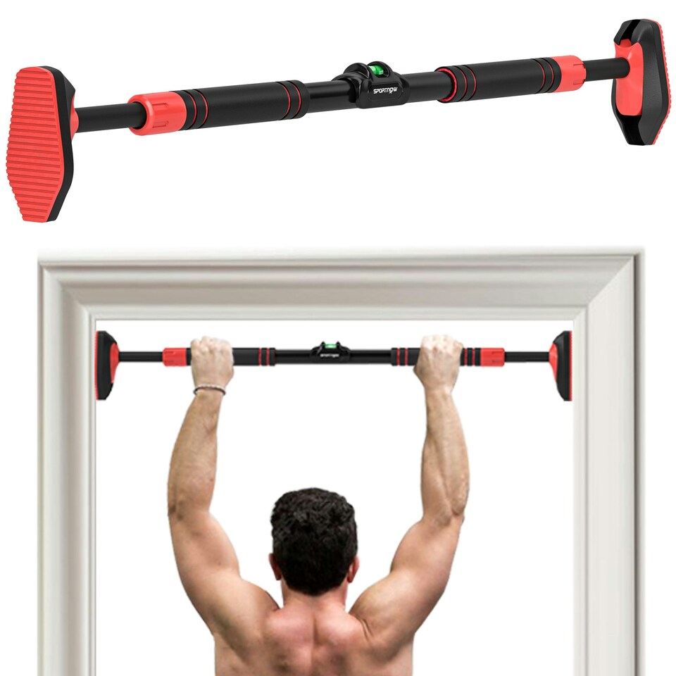 image 1 of SPORTNOW Pull Up Bar, for 92-120cm Doorways, No Screws, Maximum Load 200kg