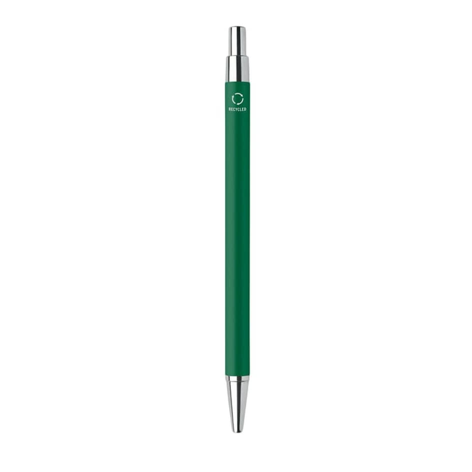 image 1 of MidOcean Dana Recycled Aluminium Ballpoint Pen - Green - 14cm x 0.8cm