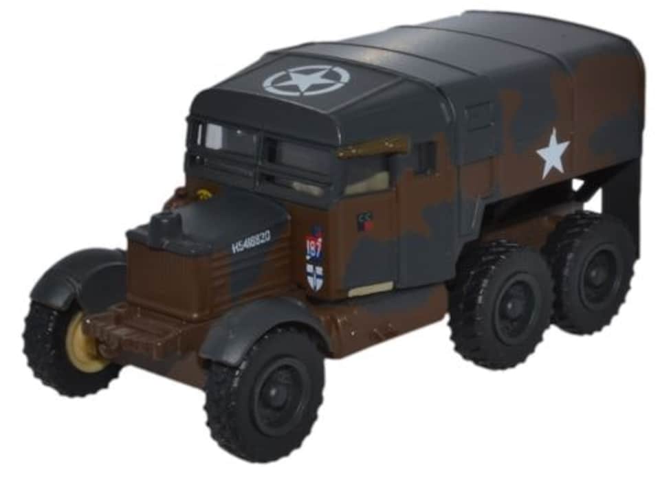 Oxford Diecast Scammell Pioneer Artillery Tractor 51 Hvy Regiment C Troop