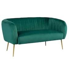 Matilda 2 Seat Sofa Green