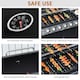 image 5 of Outsunny 6+1 Burner Gas BBQ Grill Garden Barbecue with Wheels, Cabinet