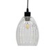 image 1 of Birch - Clear Fluted Glass Easy Fit Pendant Shade | Clear | Small | 1