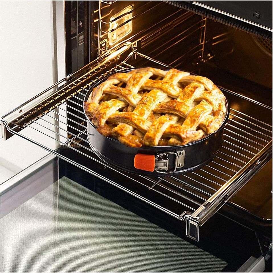 image 1 of SPARES2GO Steam Oven Shelf Baking and Roasting Rack for Miele HBBR71 H5061B H5081BP H5240B H5681B Ovens (Pack of 1, 450mm x 385mm)