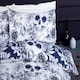 image 2 of Rapport Gothic Skulls Duvet Cover Set White White | King