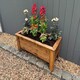 image 3 of Prestbury Raised Rectangular Extra Large Trough - Timber - L47.5 x W109 x H42 cm Brown