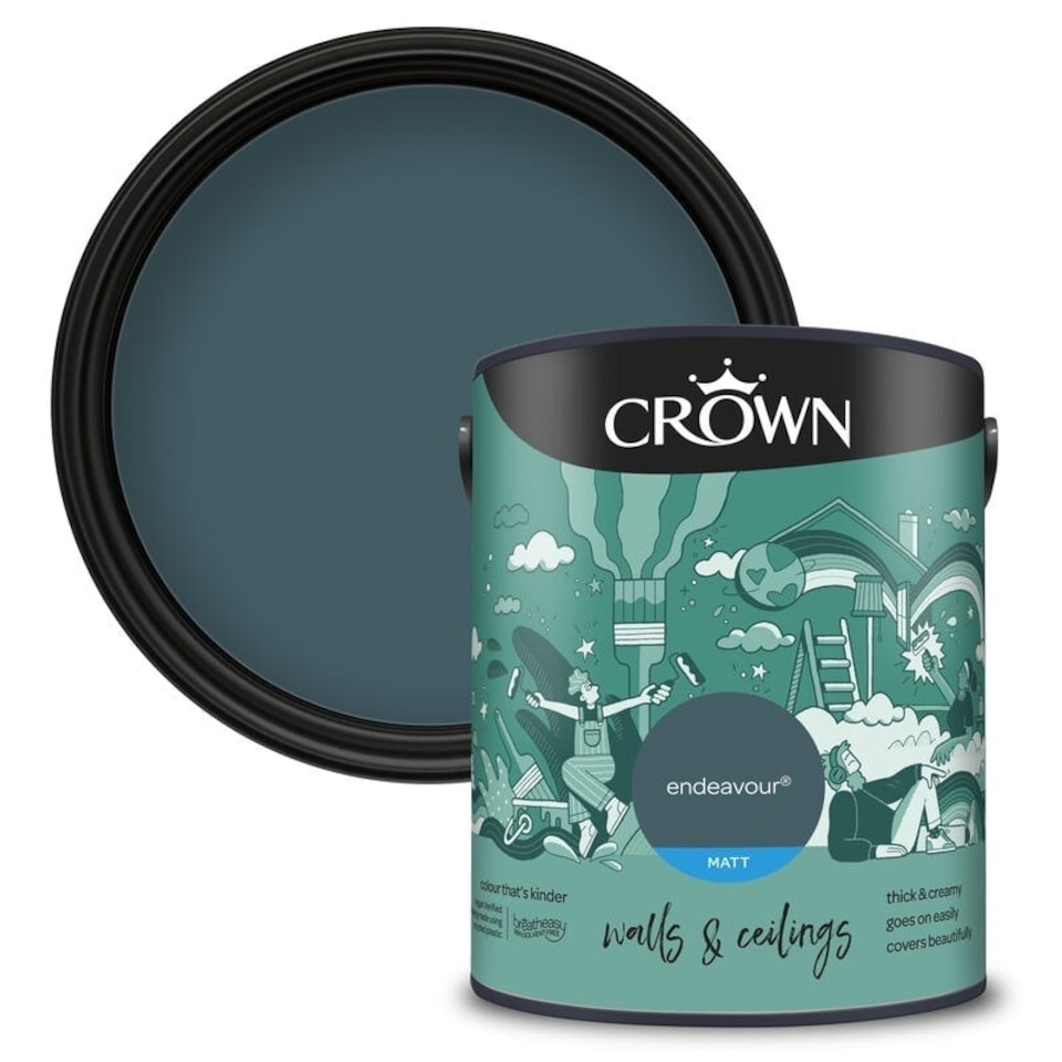 image 1 of Crown Matt Emulsion Endeavour 5L