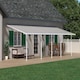 image 2 of Patio Cover Sierra 3 x 9.15 Clear - Polycarbonate - L924 x W299 x H305 cm - White White