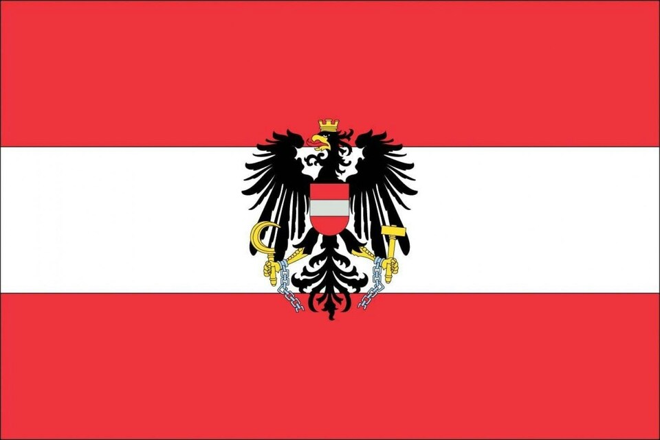 image 1 of Austria Flag - 5x3ft with Eyelets | Multi