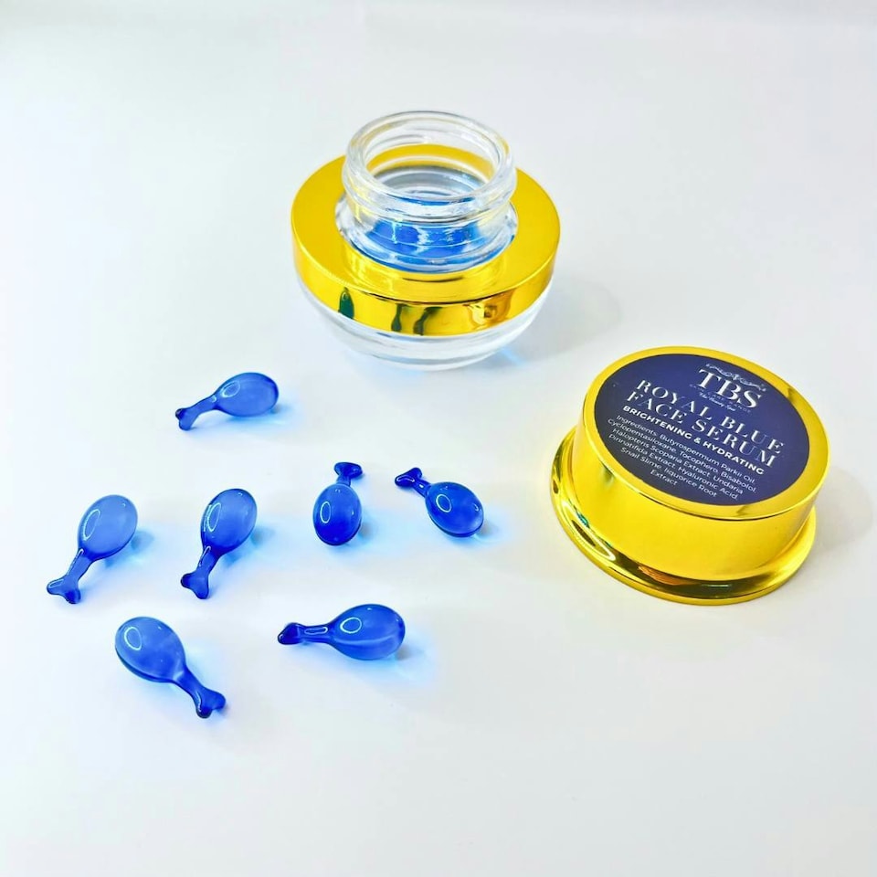 image 1 of TBS 14 Day Repair Royal Blue Face Serum Capsules 14 Pieces