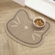 image 2 of Howler & Scratch Mat Shaped Cat Face 49x56 Door Mat