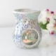 image 2 of Something Different Crackle Effect Oil Burner - Light Blue - One Size