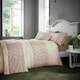 image 1 of Portfolio Home Rouen Embellished Sequins Bedding Duvet Cover Set Pink | Double