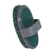 image 2 of HySHINE Active Groom Body Brush - Alpine Green - One Size