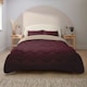 image 2 of Silentnight 10.5 Tog Seersucker Coverless Duvet and Pillowcase Set N/A | Berry/Natural | Super King