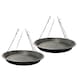 image 1 of Large Bird Feeder Seed Catcher Tray (Set of 2)