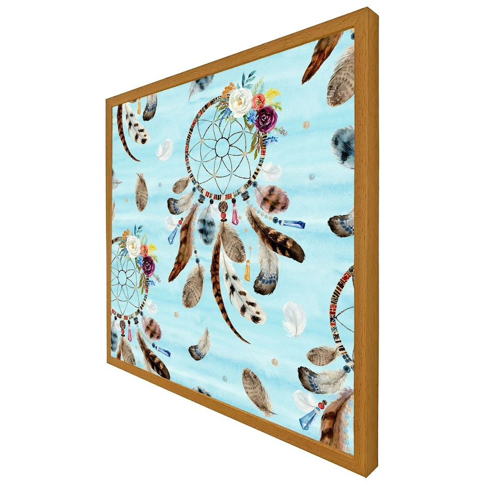 image 1 of tribe decor (Picutre Frame) Brown | Oak | L