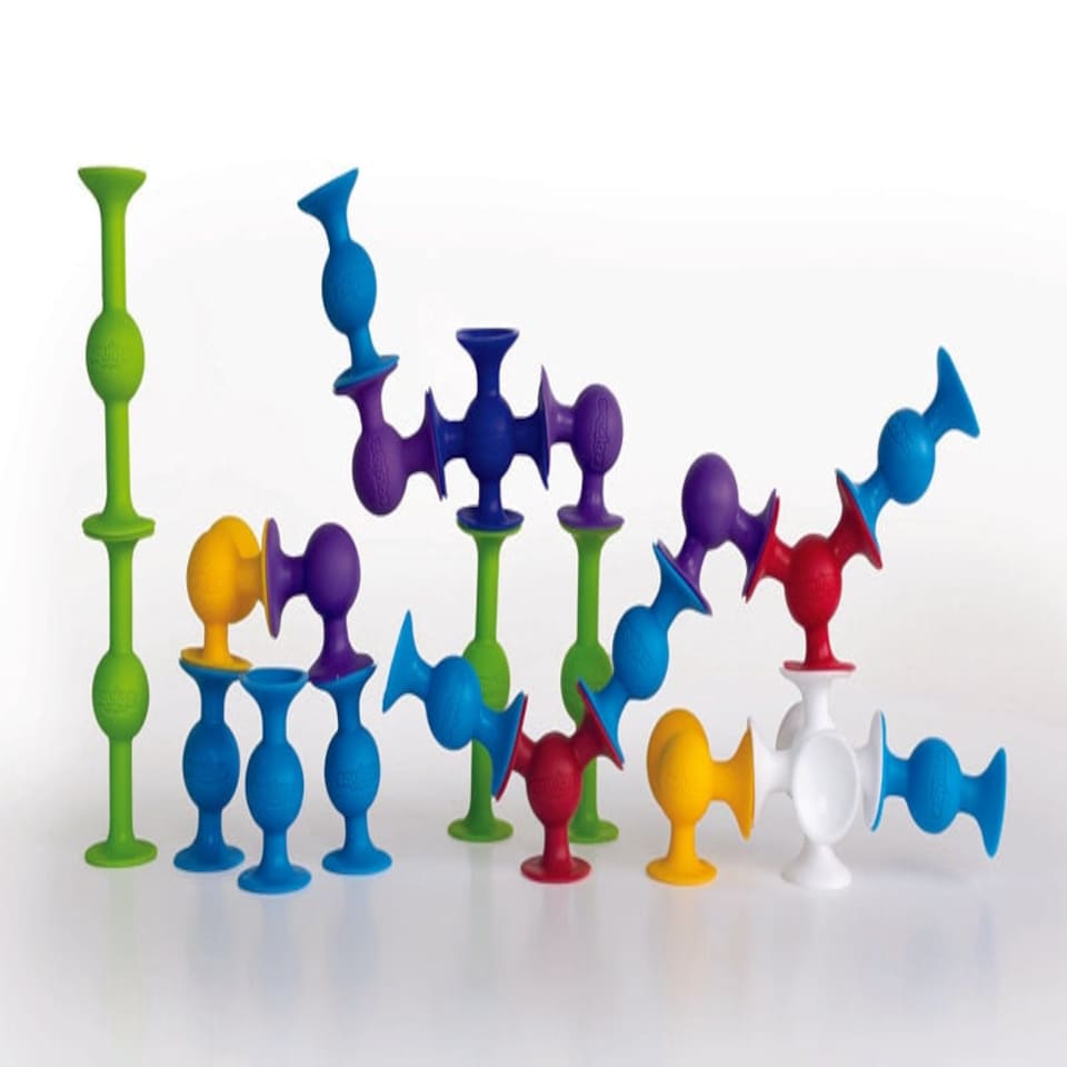 image 1 of Fat Brain Squigz Starter Set 22pcs