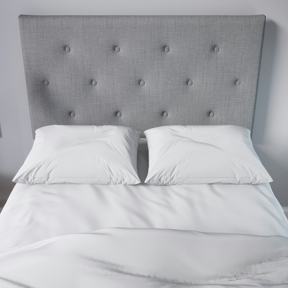 Hollowfibre 2 Pack Pillow Polycotton Cover White