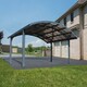 image 3 of Carport Arizona Breeze Double Wings and Arch - Polycarbonate - L495 x W578 x H273.5 cm | Black