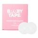 image 1 of Booby Tape Reusable Silicone Nipple Covers with Added Fabric for Extra Protection and Comfort, Smooth and Seamless Under Any Clothing, Washable and Latex Free, Up to 25 Uses, Clear