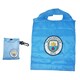 image 1 of Manchester City FC Reusable Bag in a Bag Blue