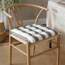 Yard Hayle Striped Cotton 2 Pack Seat Pads