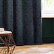 image 3 of Paoletti Galaxy Chenille Navy Eyelet Curtains 229 x 137cm