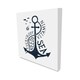 image 1 of Everyone needs vitamin sea (Canvas Print) 45cm x 45cm