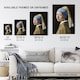 image 3 of Girl with a Pearl Earring Vermeer Vintage Wall Art Poster Print 12X16"
