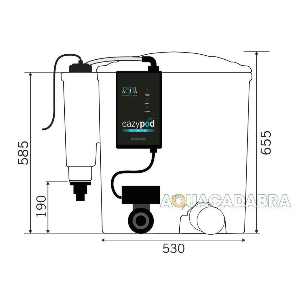 image 1 of Evolution Aqua Eazypod Auto UV Grey